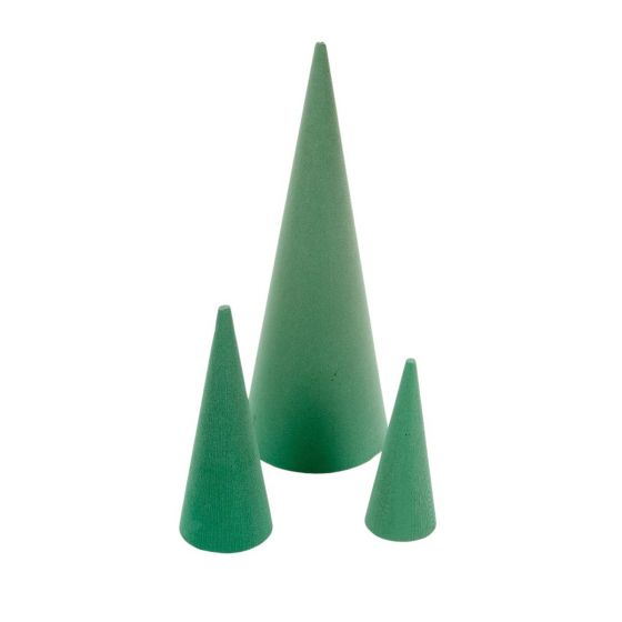 OASIS Ideal Floral Foam Cone - Green - 19 x 60cm Smithers Oasis