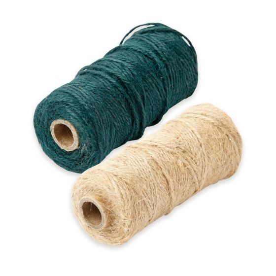 Jute Floral String Oasis green Mossing Twine Crafts. 