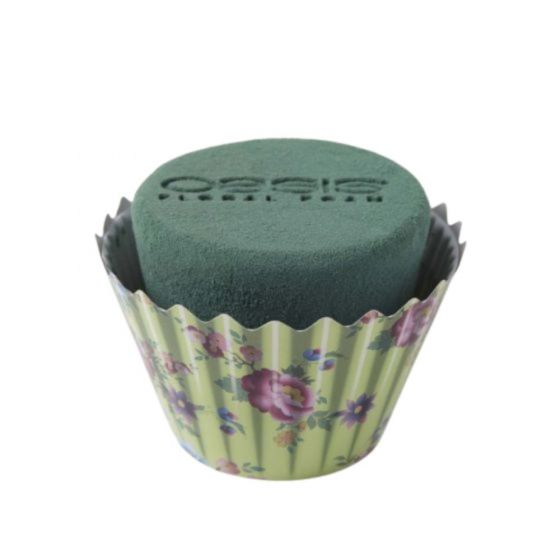 Oasis Floreale Cupcake 6cm x 8cm Confezione da 6 assortiti SKU 11-00237 