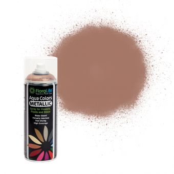 FloraLife® Aqua Colors Metallic Dark Copper Spray Paint 400ml