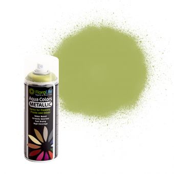 FloraLife® Aqua Colors Metallic Green Spray Paint 400ml