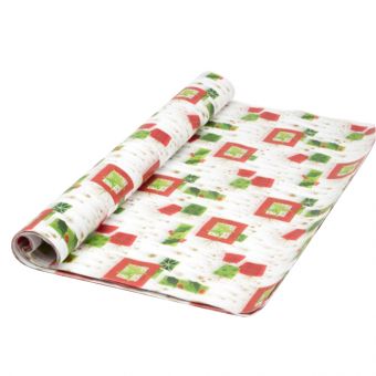 Modern Christmas Pattern Tissue Paper Sheets (Pack of 48)