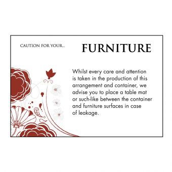 Furniture Care Card