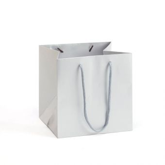 Small Porto Bag - Silver - 18x20cm (Pack of 10)