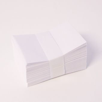 Florist Card Envelopes - White - 11 x 7cm 