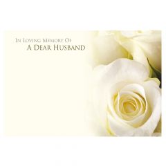 In Loving Memory of a Dear Husband - Large